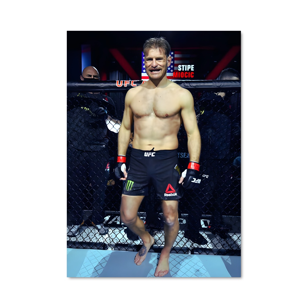 Poster Combat en Cage
